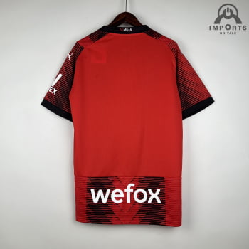 Camisa Milan I 23/24 Versão Torcedor + Personalização Grátis