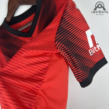 Camisa Milan I 23/24 Versão Torcedor + Personalização Grátis