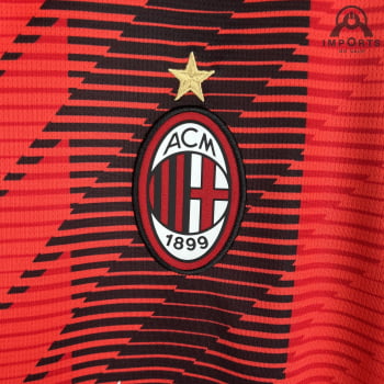 Camisa Milan I 23/24 Versão Torcedor + Personalização Grátis Camisa Milan I 23/24 Versão Torcedor + Personalização Grátis