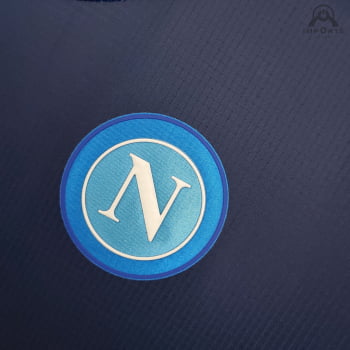 Camisa Napoli 21/22 Ed. Comemorativa Versão Torcedor + Personalização Grátis