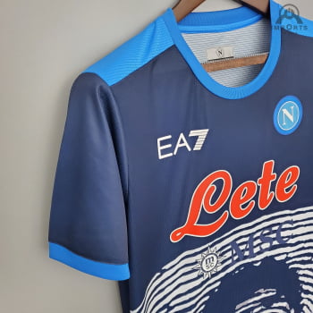 Camisa Napoli 21/22 Ed. Comemorativa Versão Torcedor + Personalização Grátis