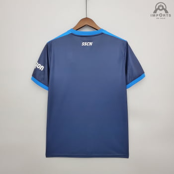 Camisa Napoli 21/22 Ed. Comemorativa Versão Torcedor + Personalização Grátis