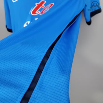 Camisa Napoli I 21/22 Versão Torcedor + Personalização Grátis
