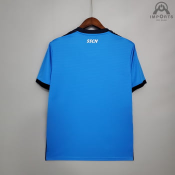 Camisa Napoli I 21/22 Versão Torcedor + Personalização Grátis