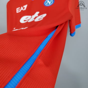 Camisa Napoli II 21/22 Versão Torcedor + Personalização Grátis