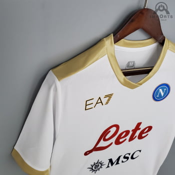 Camisa Napoli III 21/22 Versão Torcedor + Personalização Grátis
