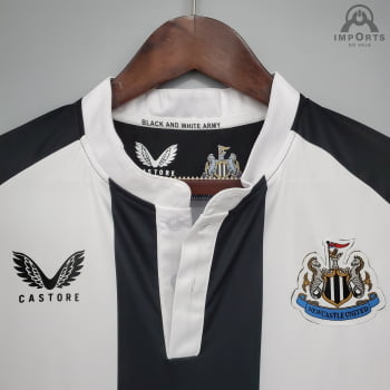 Camisa Newcastle I 21/22 Versão Torcedor + Personalização Grátis