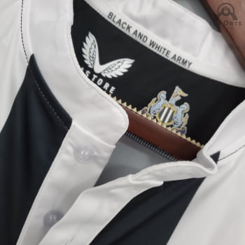 Camisa Newcastle I 21/22 Versão Torcedor + Personalização Grátis