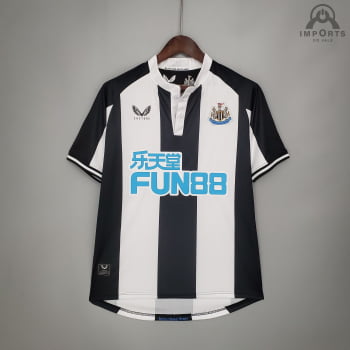 Camisa Newcastle I 21/22 Versão Torcedor + Personalização Grátis