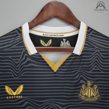 Camisa Newcastle II 21/22 Versão Torcedor + Personalização Grátis