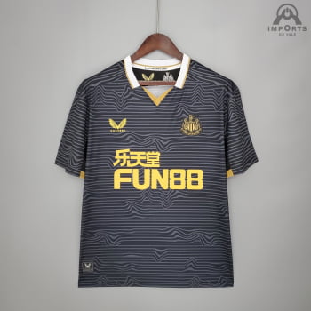 Camisa Newcastle II 21/22 Versão Torcedor + Personalização Grátis