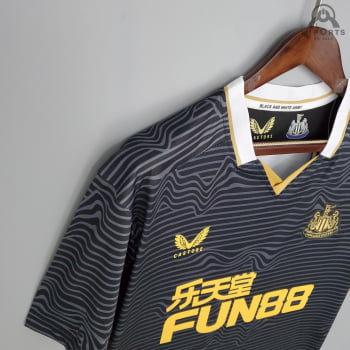 Camisa Newcastle II 21/22 Versão Torcedor + Personalização Grátis