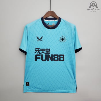 Camisa Newcastle III 21/22 Versão Torcedor + Personalização Grátis