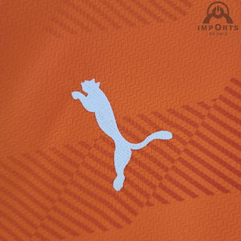 Camisa Palmeiras 22/23 Goleiro + Patrocínios + Patch Libertadores + Personalização Grátis - Laranja