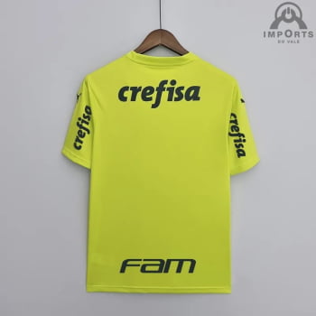 Camisa Palmeiras 22/23 Goleiro + Patrocínios + Personalização Grátis - Verde