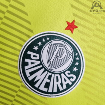 Camisa Palmeiras 22/23 Goleiro + Patrocínios + Personalização Grátis - Verde