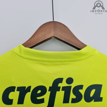 Camisa Palmeiras 22/23 Goleiro + Patrocínios + Personalização Grátis - Verde