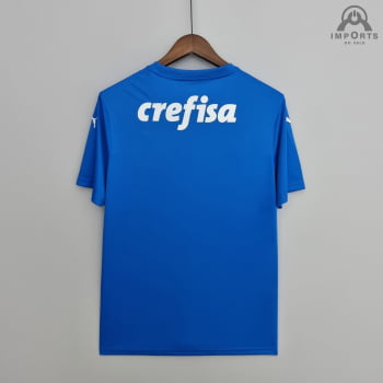 Camisa Palmeiras 22/23 Goleiro Personalização Grátis - Azul