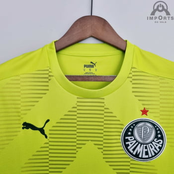 Camisa Palmeiras 22/23 Goleiro Personalização Grátis - Verde 