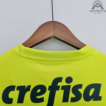 Camisa Palmeiras 22/23 Goleiro Personalização Grátis - Verde 