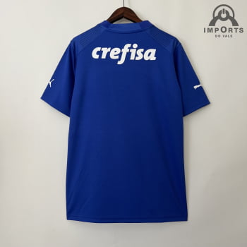 Camisa Palmeiras 23/24 Goleiro + Personalização Grátis - Azul 