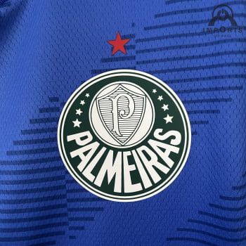 Camisa Palmeiras 23/24 Goleiro + Personalização Grátis - Azul 