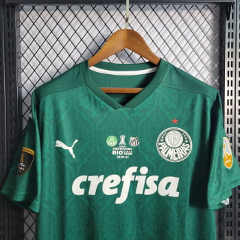 Camisa Palmeiras I 20/21 Versão Torcedor + Patrocínios + Patchs + Personalização Grátis