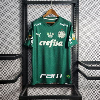 Camisa Palmeiras I 20/21 Versão Torcedor + Patrocínios + Patchs + Personalização Grátis