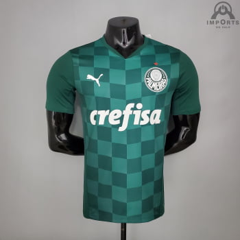 Camisa Palmeiras I 21/22 Versão Jogador + Personalização Grátis