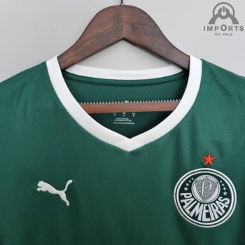 Camisa Palmeiras I 22/23 Versão Feminina + Personalização Grátis