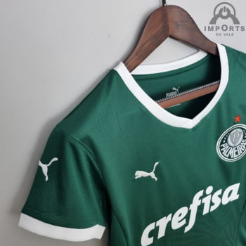 Camisa Palmeiras I 22/23 Versão Feminina + Personalização Grátis