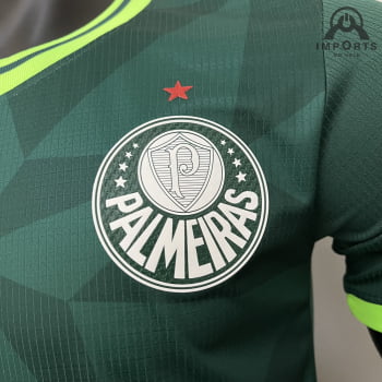 Camisa Palmeiras I 23/24 Versão Jogador + Personalização Grátis Camisa Palmeiras I 23/24 Versão Jogador + Personalização Grátis