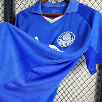Camisa Palmeiras I 23/24 Versão Torcedor Ed. Especial Azul + Personalização Grátis