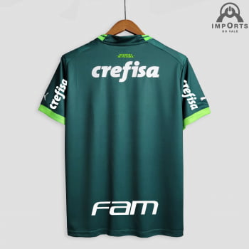 Camisa Palmeiras I 23/24 Versão Torcedor + Patrocínios + Patchs + Personalização Grátis