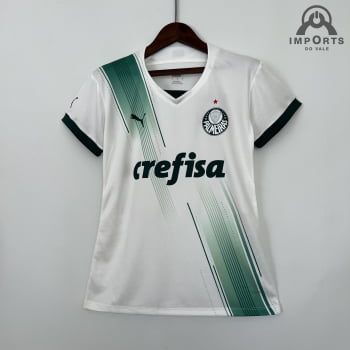 Camisa Palmeiras II 23/24 Versão Feminina + Personalização Grátis 