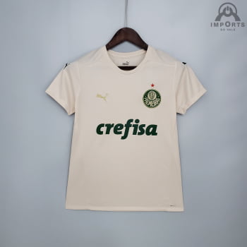 Camisa Palmeiras III 21/22 Versão Feminina + Personalização Grátis Camisa Palmeiras III 21/22 Versão Feminina + Personalização Grátis