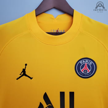 Camisa Paris Saint-Germain (PSG) 21/22 Goleiro - Amarela