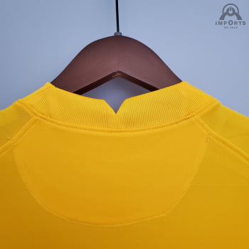 Camisa Paris Saint-Germain (PSG) 21/22 Goleiro - Amarela