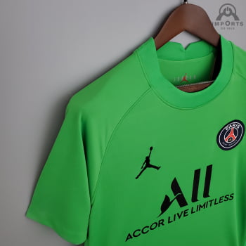 Camisa Paris Saint-Germain (PSG) 21/22 Goleiro - Verde