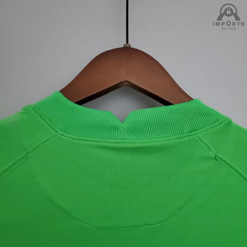 Camisa Paris Saint-Germain (PSG) 21/22 Goleiro - Verde