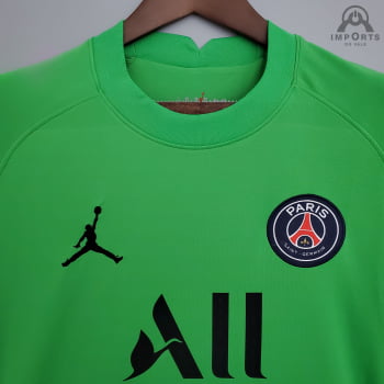 Camisa Paris Saint-Germain (PSG) 21/22 Goleiro - Verde