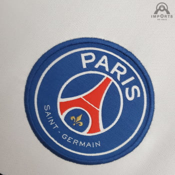 Camisa Paris Saint-Germain (PSG) 21/22 Treino - Branco/azul