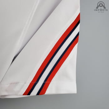 Camisa Paris Saint-Germain (PSG) 21/22 Treino - Branco/listrada