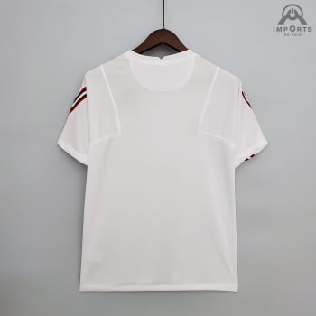 Camisa Paris Saint-Germain (PSG) 21/22 Treino - Branco/listrada