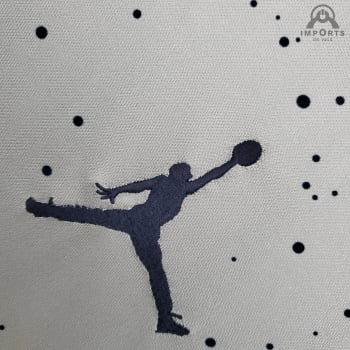 Camisa Paris Saint-Germain (PSG) 21/22 Treino - Cinza