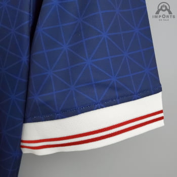 Camisa Paris Saint-Germain (PSG) 21/22 Treino - Ed. Especial Azul