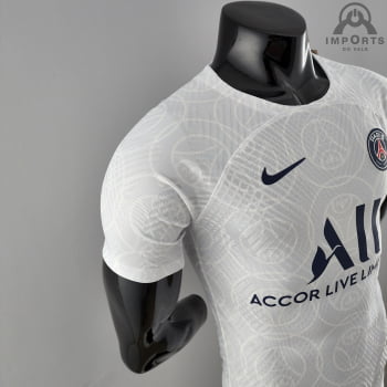 Camisa Paris Saint-Germain 22/23 Versão Jogador Pré-Jogo