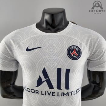 Camisa Paris Saint-Germain 22/23 Versão Jogador Pré-Jogo