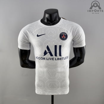 Camisa Paris Saint-Germain 22/23 Versão Jogador Pré-Jogo 