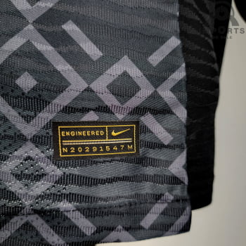 Camisa Paris Saint-Germain 22/23 Versão Jogador Ed. Especial Preta/dourada